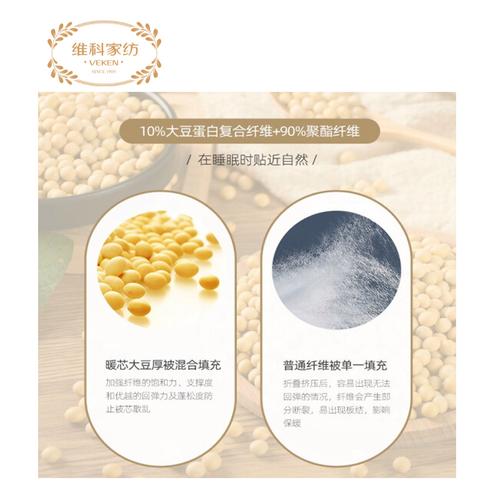 维科-超柔云朵大豆被 vbbz92224-1.5lp 柔端实业与华闪奇实业携手打造云端睡眠体验